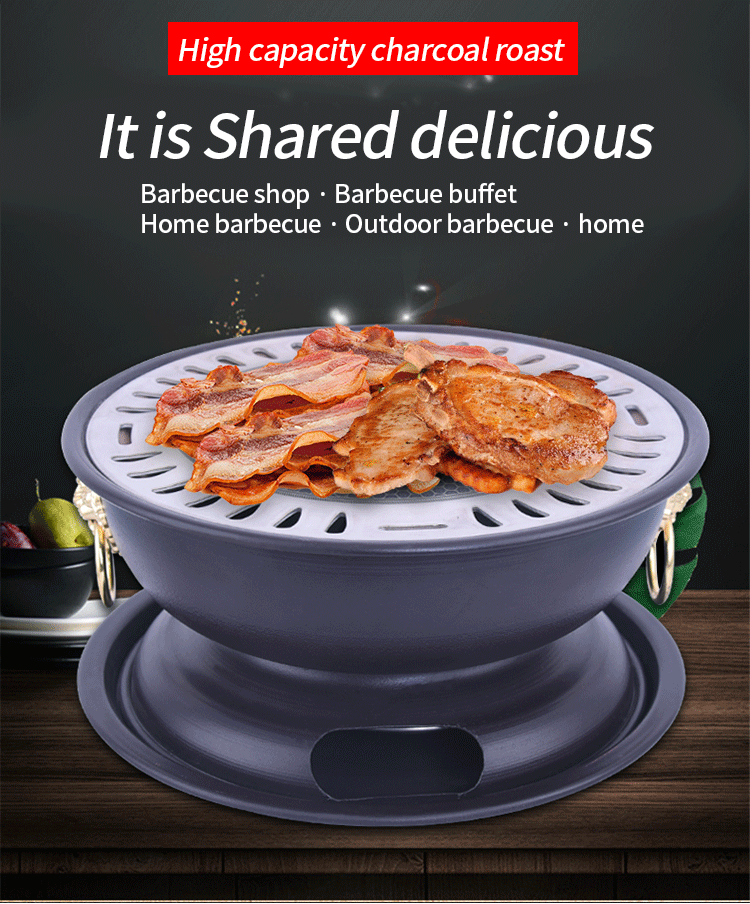 Family outdoor charcoal barbecue grill commercial restaurant indoor charcoal bbq grill